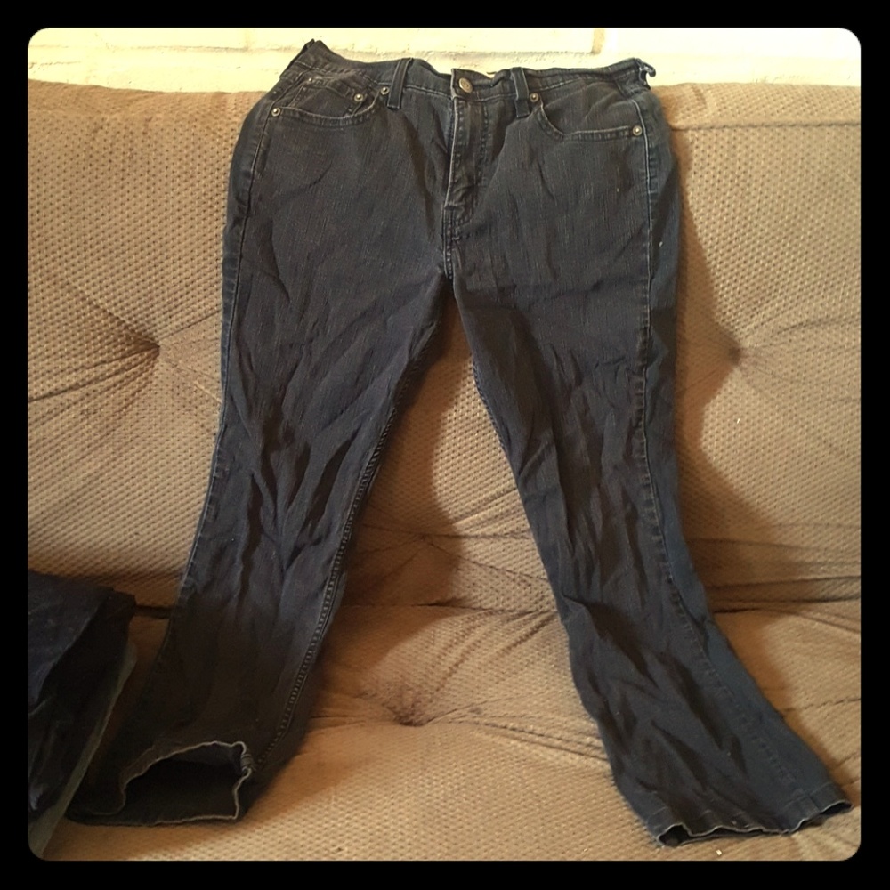 Levi Strauss stretch bootcut jeans